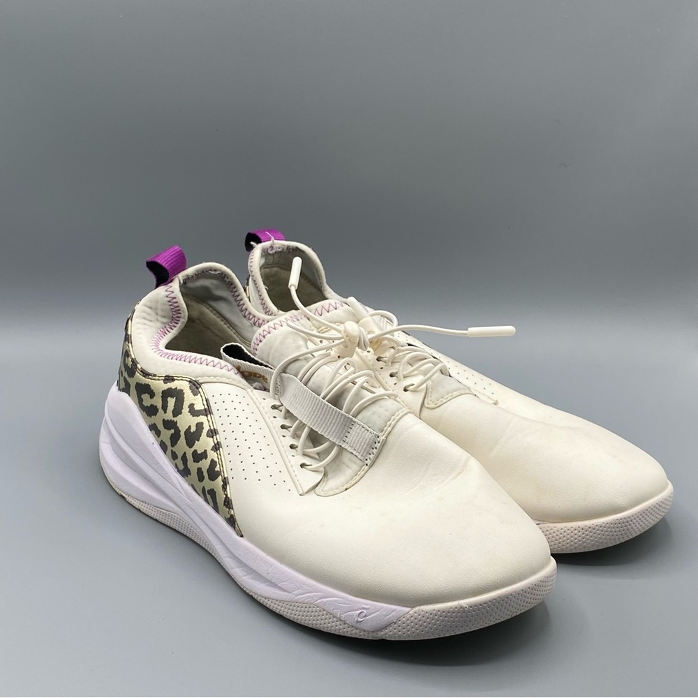 Clove Classic White/ Gold Leopard Comfort Shoes Women​ - Picture 4 of 4
